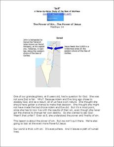 Click here to view or download Matthew Chapter 14