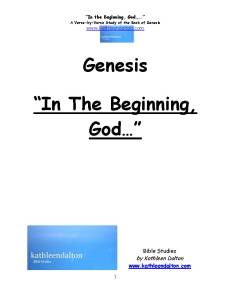 Genesis cover