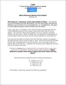 Click here to view or download Matthew 28