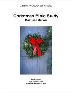 Christmas Bible study black line