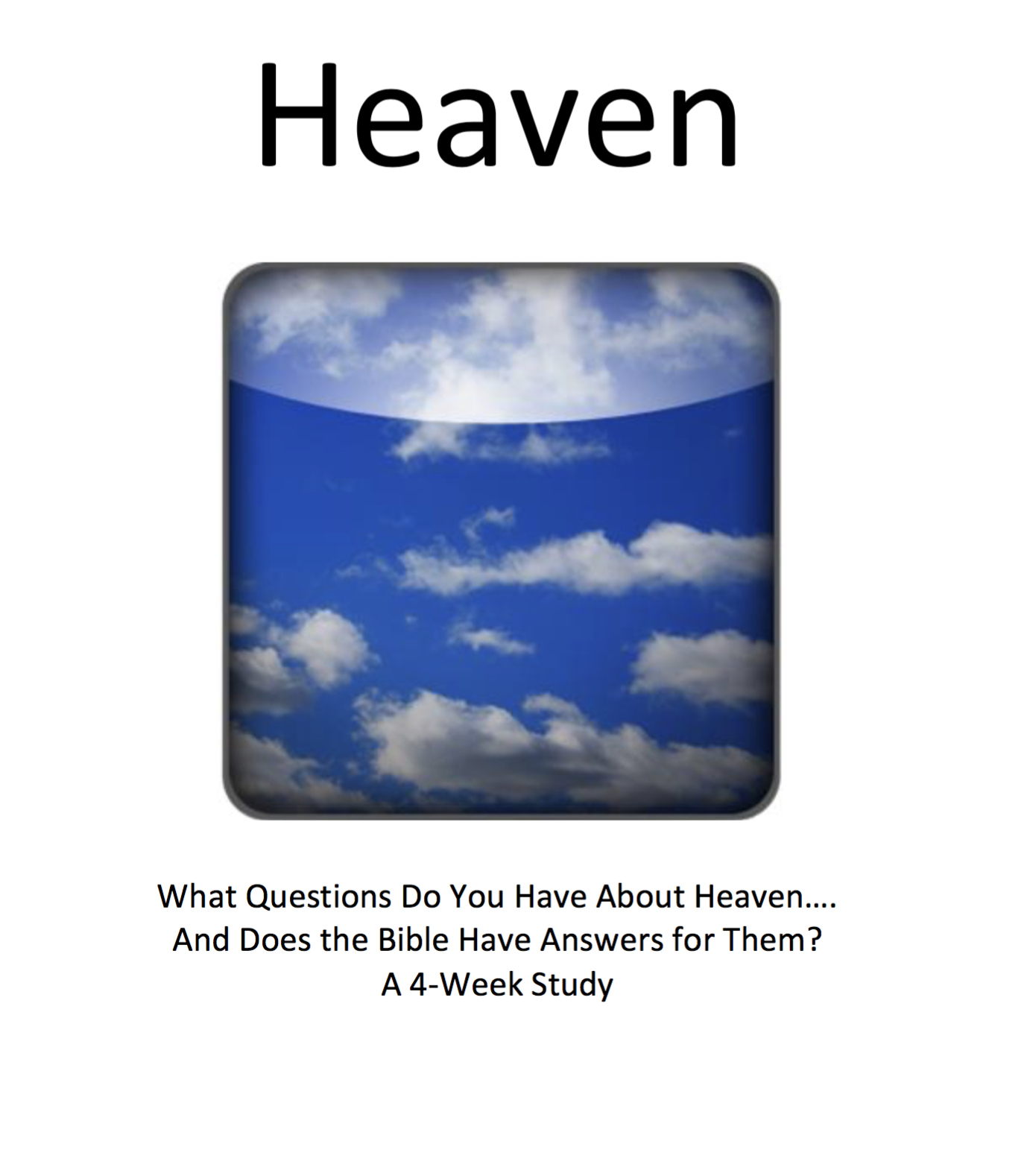 Heaven Bible Study, Fall 2018 pic